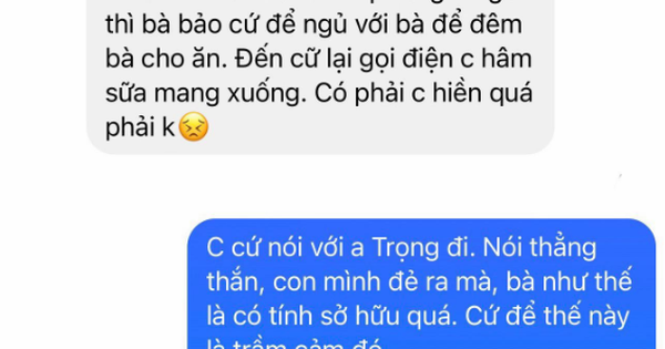 Mẹ bỉm trầm cảm vì mẹ chồng có tính sở hữu cao, tranh giành trông cháu, không cho con gần mẹ