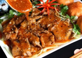 Cách làm thịt bò sốt tiêu đen thơm ngon, mềm mọng