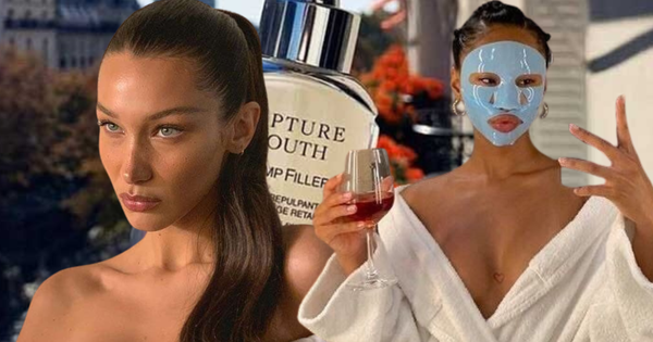 Soi đồ skincare của siêu mẫu đắt show nhất hành tinh Bella Hadid: Toàn high-end xịn, duy nhất 1 item Hàn là ngoại lệ