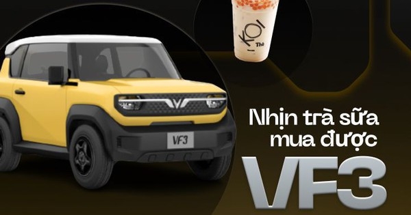 Nhịn uống trà sữa mỗi tháng, bạn có thể mua được VinFast VF 3 bằng cách này!