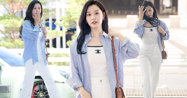 Nữ hoàng Kim Ji Won gây bão ở sân bay: Visual 10 điểm, style từ đầu đến chân đều dễ dàng “copy”