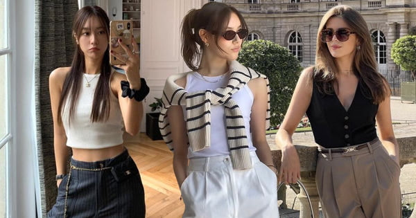 Lên đồ với áo sát nách: Mát mẻ, thanh lịch, diện đi làm vẫn “oke” mà không sợ bị chê kém duyên
