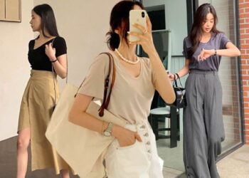 4 cách mặc áo thun mùa hè dành cho phụ nữ trên 40 tuổi