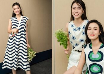 Á hậu Thủy Tiên, Hoa hậu Ban Mai, người mẫu Lâm Bích Tuyền cùng khoe sắc trong thiết kế mới nhất của UNIQLO & Marimekko