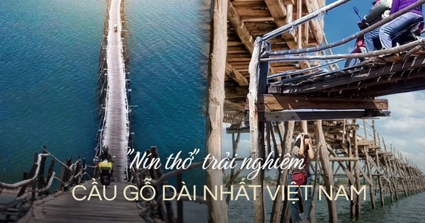 Cây cầu gỗ vượt sông dài nhất Việt Nam: Trải nghiệm thót tim đi mãi chẳng thấy bờ, nhưng đẹp và ngoạn mục hết sức!