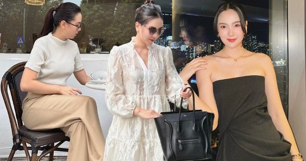 Mai Ngọc chỉ cần diện đồ đen trắng cũng nổi bật, sang ngút ngàn