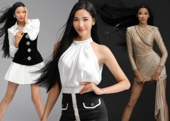 Á hậu Hoàng Thùy biến hóa đầy cá tính trong các thiết kế mới của NTK Chung Thanh Phong
