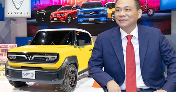 Tỷ phú Phạm Nhật Vượng mang VinFast VF 3 lên bán trên Shopee: Số lượng đơn chốt gây bất ngờ