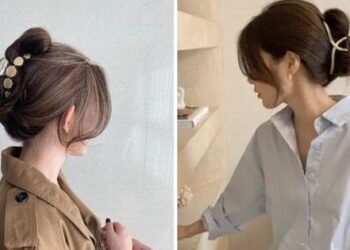 Búi tóc chuẩn Hàn tạo vẻ đẹp thanh lịch trong ngày hè