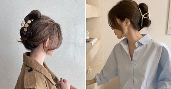 Búi tóc chuẩn Hàn tạo vẻ đẹp thanh lịch trong ngày hè
