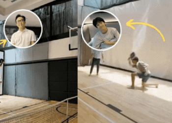 Đẳng cấp Cường Đô La: Quây luôn 1 góc siêu biệt thự làm sân pickleball xịn đét, Subeo chiến cực hay