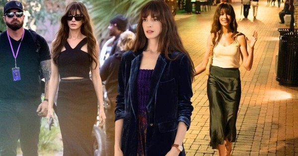 Mê mẩn phong cách thời trang đẹp không điểm trừ của Anne Hathaway trong phim mới