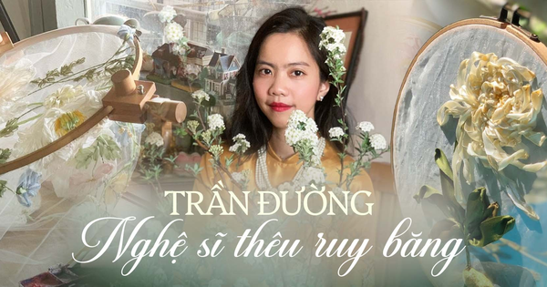 Trần Đường: Cô gái từng không chịu làm công việc bàn giấy, trở thành nghệ sĩ ruy băng “phiêu” trên nền vải được hợp tác với nhiều thương hiệu tên tuổi
