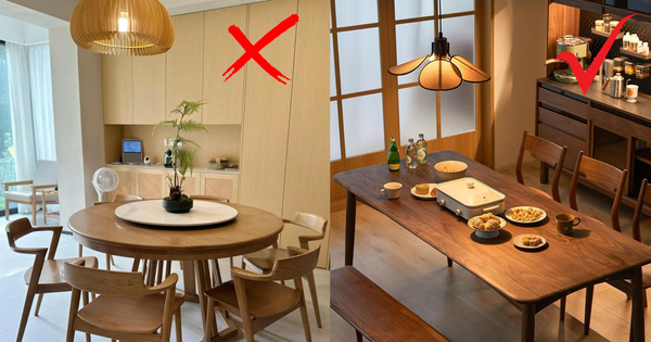 6 mẫu bàn ăn rất khó sử dụng, công năng không lớn, mua chỉ tốn tiền