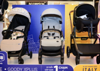 Xe đẩy gấp gọn 1 chạm – lựa chọn của ba mẹ genZ