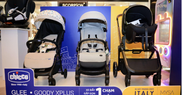 Xe đẩy gấp gọn 1 chạm – lựa chọn của ba mẹ genZ