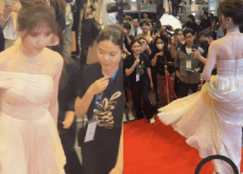 Hoà Minzy đẹp bất chấp cam thường trên thảm đỏ, bước đi để lộ điểm khiến dân tình phải nể