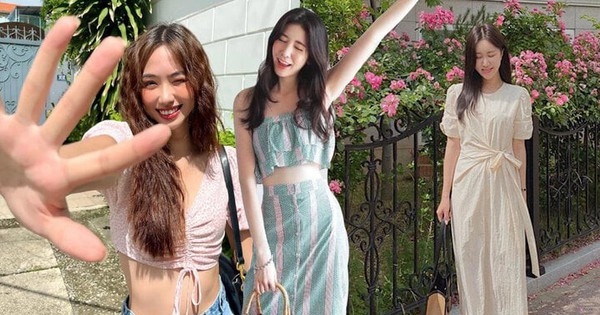 Thay đổi phong cách từ xuân sang hè
