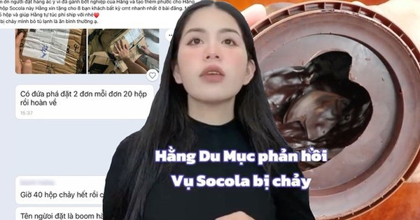 Hằng Du Mục bất ngờ bị “chơi xấu”: Có người bom hàng tận 40 hộp socola khiến sản phẩm bị chảy hết?