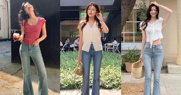 10 cách phối đồ nổi bật với quần jeans ống loe đang “hot”