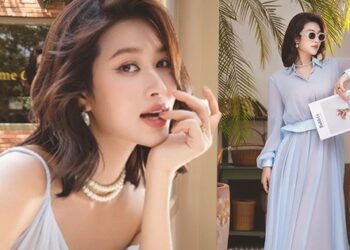 Hoa hậu Thiên Ân xinh như “tiểu thư tài phiệt” trong những bộ váy áo thanh lịch