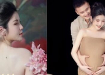 Chu Thanh Huyền khoe lưng trần gợi cảm, không ngại lộ khuyết điểm trong hậu trường chụp ảnh bầu cùng Quang Hải