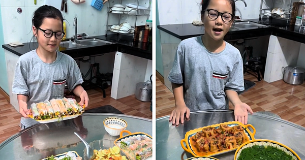 Nhỏ xíu đã có tài nấu ăn, bé gái Lạng Sơn sở hữu clip triệu view nhờ những món ngon truyền thống gia đình Việt