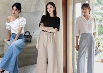 Kiểu quần ống rộng được ưa chuộng đầu hè của chị em công sở
