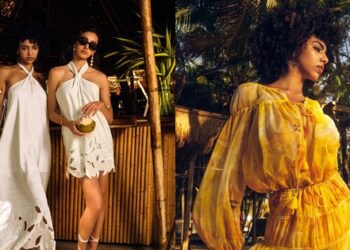 Váy áo maxi bùng nổ chuyến đi biển mùa hè