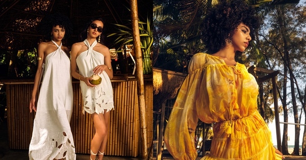 Váy áo maxi bùng nổ chuyến đi biển mùa hè