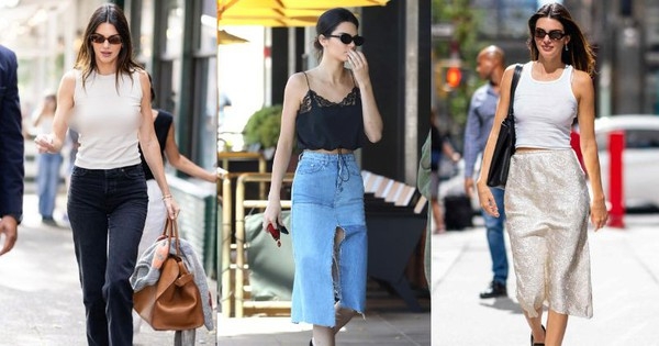 Tham khảo Kendall Jenner 4 công thức diện đồ tối giản mà vẫn nổi bật