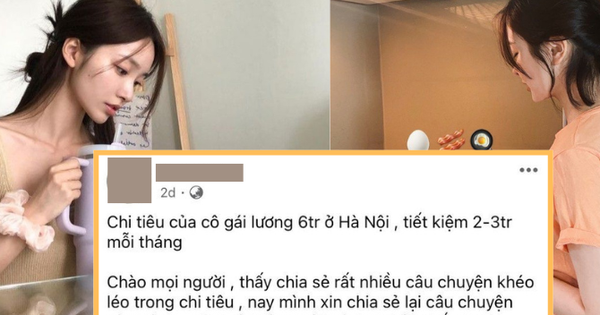 Xôn xao bài đăng tiết kiệm 2-3 triệu/ tháng dù lương 6 triệu: Mỹ phẩm quần áo 150k, tiền ăn còn bất ngờ hơn nữa