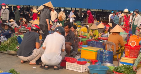 Theo chân Rảnh Thị đi chợ “chồm hổm” miền Tây: Có loại rau chỉ 5k/túi, đồ ăn tươi ngon ai nhìn cũng mê