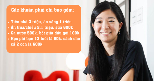 Mẹ 2 con ở TP.HCM chi tiêu cho 4 người chỉ mất 7 triệu/tháng, từng khoản phân bổ đều quá hợp lý!