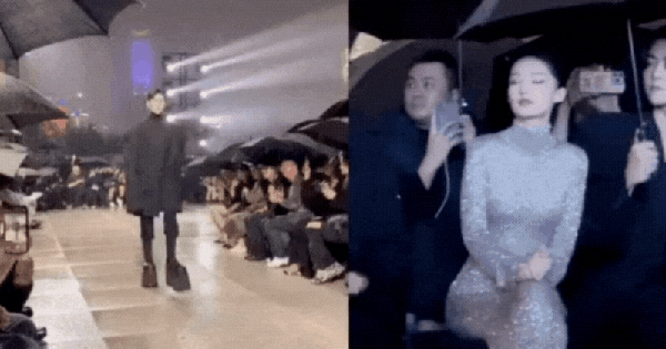 Show Balenciaga ở Thượng Hải: Trời mưa lớn bỗng tạo ra loạt khoảnh khắc viral nhưng đó chưa phải điều dị biệt duy nhất