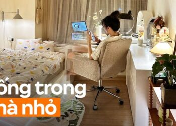 Cô gái 9x bất ngờ nổi tiếng trên mạng nhờ thiết kế tận dụng được từng centimet không gian có sẵn của căn phòng 28m2