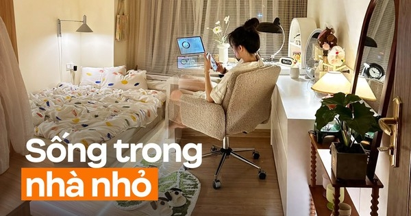 Cô gái 9x bất ngờ nổi tiếng trên mạng nhờ thiết kế tận dụng được từng centimet không gian có sẵn của căn phòng 28m2