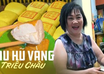 Tàu hũ vàng chấm nước muối hẹ: Món ăn truyền thống của người Hoa chỉ bán mỗi năm một lần, giá 30.000 VNĐ/miếng mà ai cũng tranh nhau mua