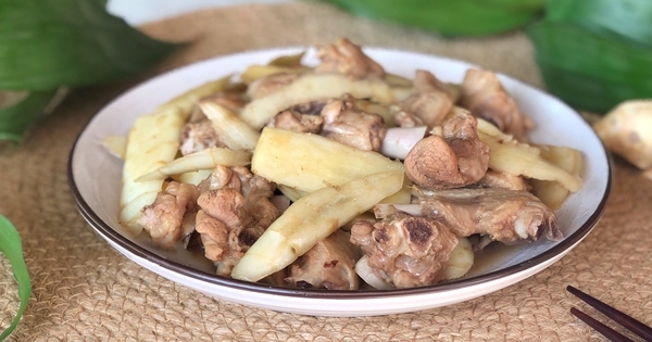 Vịt đem om cùng loại củ này thành món ngon mát lành mùa hè