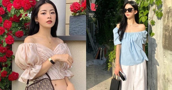 Mix đồ cùng áo trễ vai – hot trend của mùa hè này