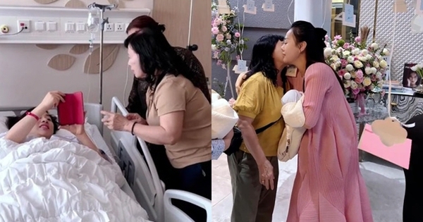 Mẹ chồng Phương Oanh được khen “quý con dâu lắm” khi săn sóc mẹ bỉm từ lúc ra khỏi phòng sinh đến khi về nhà