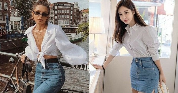 Mặc sơ mi trắng thế nào để vừa đẹp vừa sành điệu?