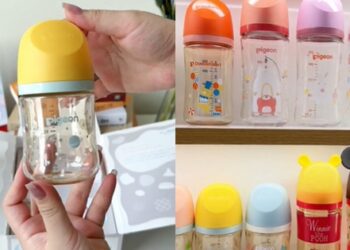 Háo hức đập hộp Pigeon phiên bản đặt hàng theo yêu cầu từ tận Nhật Bản, mẹ bỉm khen xinh nhưng không ưng điểm này