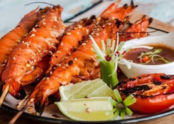 Công thức làm món tôm nướng muối, thơm ngon bổ dưỡng