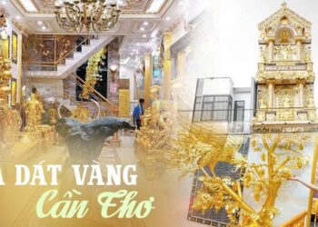 Lóa mắt với ngôi nhà dát vàng ở Cần Thơ: Du khách nghi ngờ không phải vàng thật, gia chủ “tung chiêu” khẳng định sự thật về tác phẩm của mình