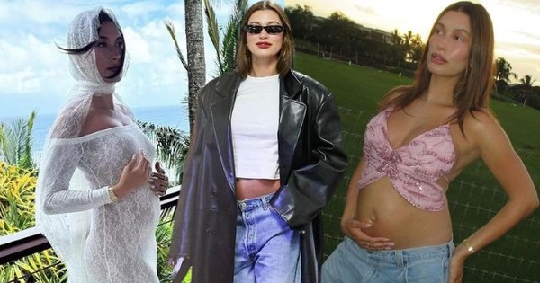 Bầu bì tháng thứ 6, Hailey Bieber vẫn siêu “slay” dẫu diện toàn item cơ bản: Món số 3 giúp giấu bụng đỉnh nhất