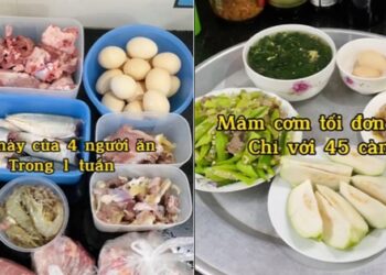 Quy tắc chi tiêu “siêu nhân” của cô vợ ở Thái Bình: Dùng 473k để mua thức ăn cả tuần cho 4 người