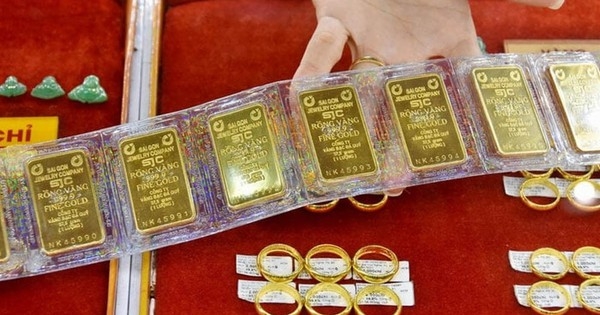 Giá vàng SJC, giá vàng nhẫn thi nhau bốc hơi mạnh sáng 23/5