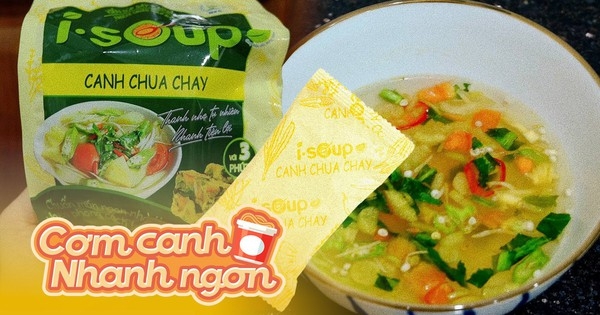 Thử 2 vị mới của “canh lười” 3 phút: Món nghe mỹ miều nhưng hương vị có điểm chưa ưng, loại quen thuộc lại gây bất ngờ