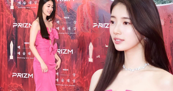 Suzy diện set đồ 300 triệu, visual phát sáng đẹp bất chấp cam thường tại Baeksang